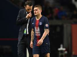 Marco Verratti touché à la cheville. Goal