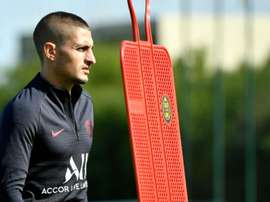 Entre prendre un but ou dégager n'importe où, Verratti a choisi. AFP