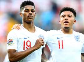 Sancho recebe 'agrado' e coro de Rashford para ir ao Manchester United. Goal