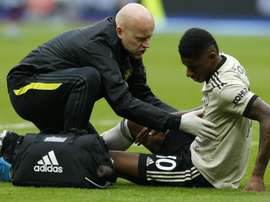 Solskjaer s'exprime sur la blessure de Rashford. AFP