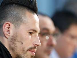 Maurizio Sarri e Marek Hamsik pediram apoio da torcida. Goal