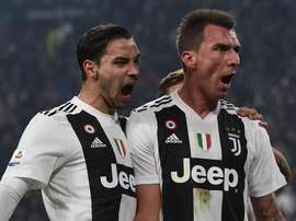 Mandzukic was the match winner for the 'Bianconeri'. GOAL