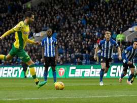 Vrancic missed an early penalty. GOAL