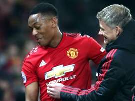 Martial grateful for boss's support. GOAL