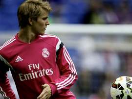Martin Odegaard Real Madrid Almeria Liga BBVA 04292015