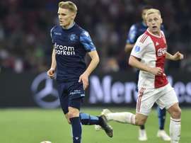 Odegaard sorpreso. Goal