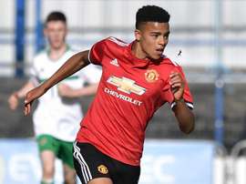 Mason Greenwood has signed his first professional contract with Manchester United. GOAL