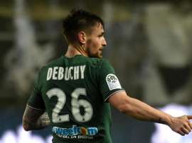 Fini les Bleus pour Débuchy. AFP