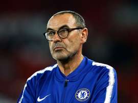 Maurizio Sarri is yet to win against Pep Guardiola. GOAL