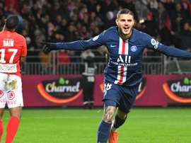 L'attaccante argentino del PSG Icardi. Goal