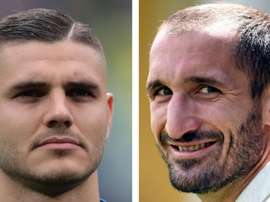 Chiellini voudrait voir Icardi à la Juventus. AFP