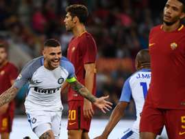 Icardi terrasse la Roma. AFP