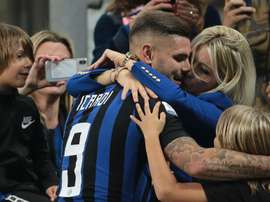 Icardi was omitted from Inter's Europa League squad recently. GOAL