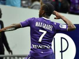 Gradel opened the scoring against Ajaccio. GOAL