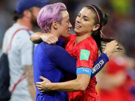 Morgan's teammate Rapinoe has been vocal about her plans to boycott the White House. GOAL