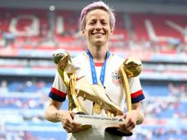 Rapinoe had a great WWC and is on The Best shortlist. GOAL