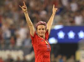Rapinoe wins Ballon d'Or award. GOAL