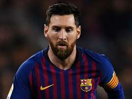 Messi was in attendance at the Copa Libertadores final. GOAL