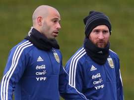 Mascherano deixou elogios para Messi. Goal