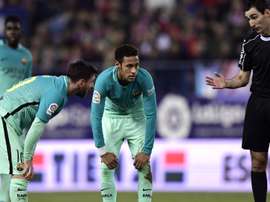 Neymar provocou torcida do Atleti. Goal