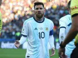 Messi is back for Argentina v Brazil. GOAL