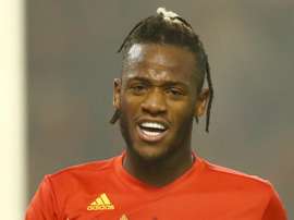 Michy Batshuayi scored twice as Belgium beat Iceland in Brussels. GOAL