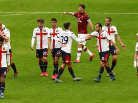 Il Milan cade in casa contro il Genoa. Goal