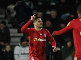 Derby County 1-1 Fulham: Rooney goal on landmark appearance not enough for Rams. Goal