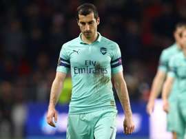 Mkhitaryan is Arsenal's only new injury concern. GOAL