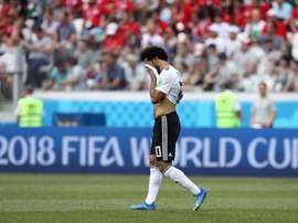 Após retornar de lesão, Salah não consegue ajudar o Egito na Rússia
