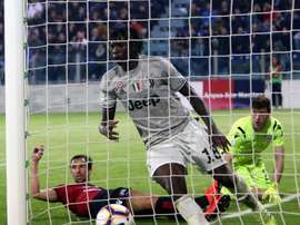 Moise Kean scored the winner for Juventus yesterday. GOAL