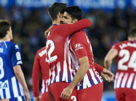 Simeone praises goal-shy duo Costa & Morata. GOAL