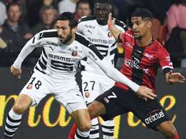 Morgan Amalfitano et Ludovic Blas, Guingamp-Rennes, Ligue 1. GOAL