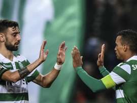 Nani à Bruno Fernandes : 'Ne choisis pas Manchester City'. AFP