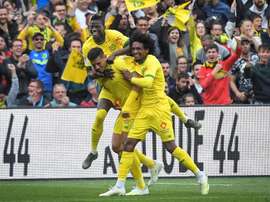 Nantes a battu Paris. Goal