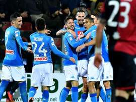 Naples a montré un beau visage ce soir. Goal