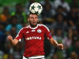 Nemanja Nikolic has left Legia Warsaw. Goal
