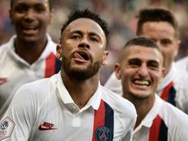Neymar is happy with the new players who have joined PSG. GOAL