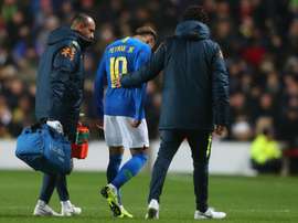 Neymar is confident the injury is 'nothing serious'. GOAL