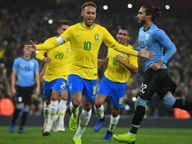 Brazil captain Neymar pleased with stern Uruguay test. Goal
