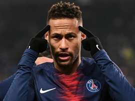Neymar is on the bench for the first time in three months. GOAL