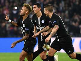 Neymar PSG Red Star Belgrade UEFA Champions League. Goal