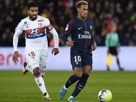 Neymar et Nabil Fekir, PSG-Lyon. GOAL