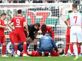 Il centrale del Bayern Sule è finito ko. Goal