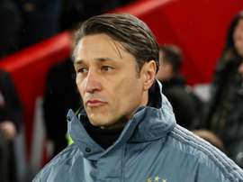 Kovac not celebrating after holding Liverpool. Goal