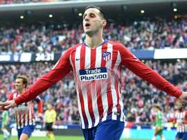 Simeone is keen for Nikola Kalinic to maintain his current run of form. GOAL