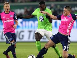 Paul-Georges Ntep fait le point sur sa situation à Wolfsburg. Goal