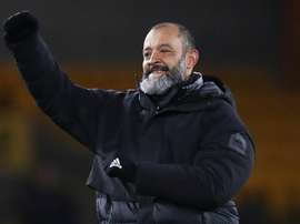 Nuno delighted with Wolves' Europa League efforts. AFP
