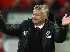 Solskjaer fier de ses joueurs. AFP