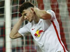 Oliver Burke will not be allowed to leave RB Leipzig in the transfer window. GOAL
